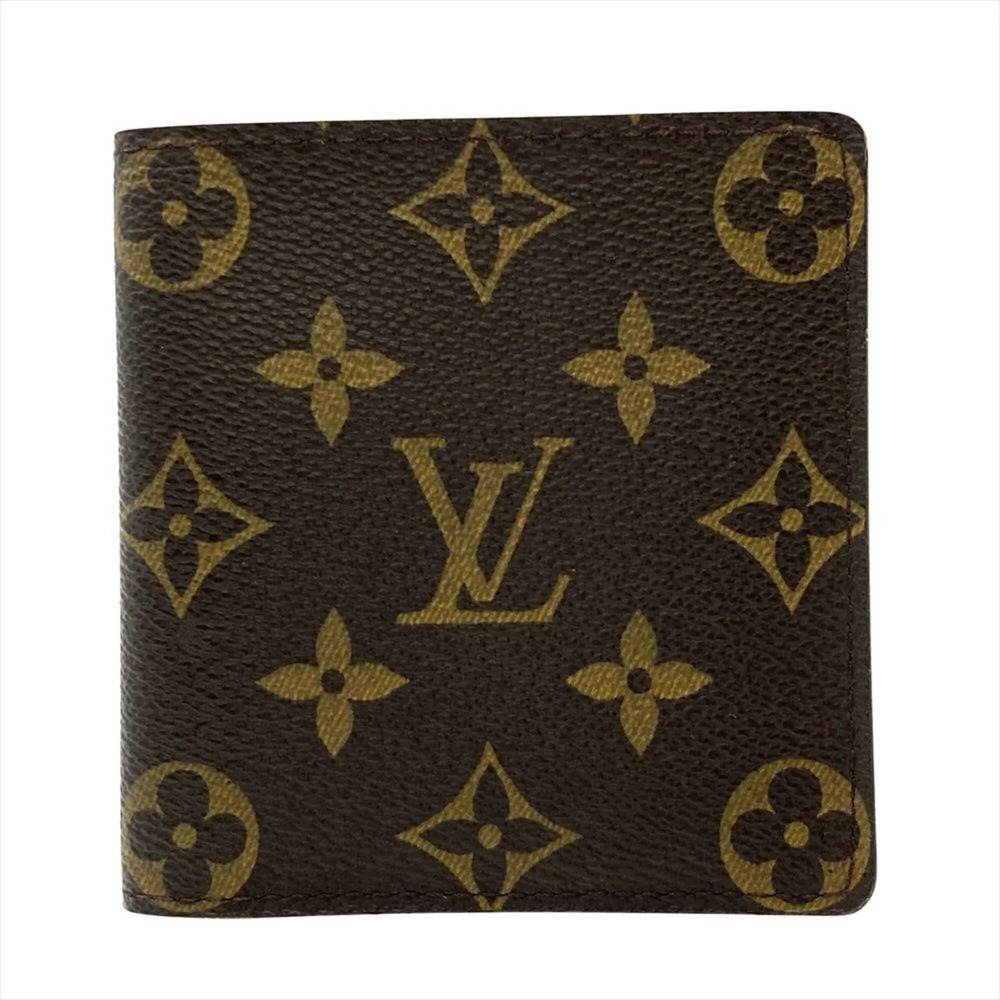 Louis Vuitton Portefeuille 6 Cartes Credit Bi-fold Wallet, Monogram Canvas, M...